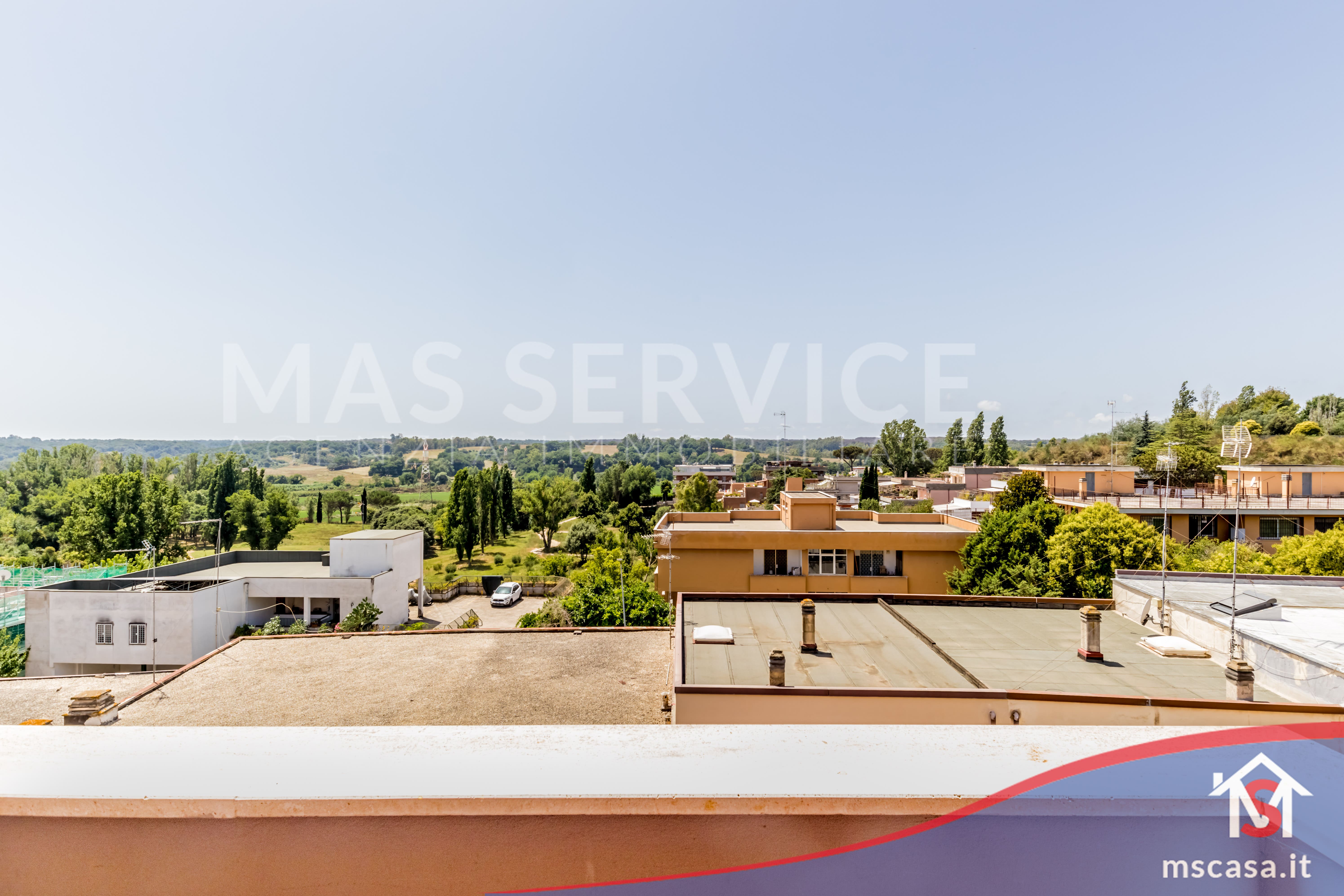 Quadrilocale in vendita zona Tor De' Cenci a Roma | Vista balcone